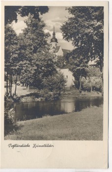 AK Kirche in Straßberg bei Plauen Vogtländische Heimatbilder Vogtland Feldpost 1941