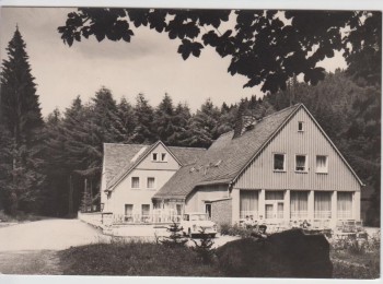 AK Foto Zimmersacher Blauenthal VEB Ferienheim bei Eibenstock 1973