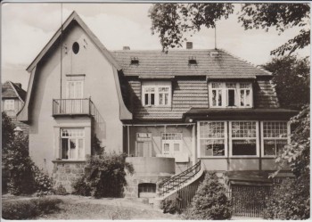 AK Foto Plau am See Jugendherberge Walter Husemann 1972