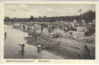 AK Ostseebad Timmendorfer Strand Strandleben 1943
