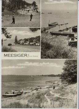 AK Mehrbild Meesiger Kreis Demmin 1975