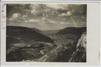 VERKAUFT !!!   AK Foto Bad Urach Ortsansicht Schwäbische Alb 1930
