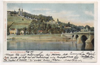 AK Würzburg am Main Das Käppele 1904