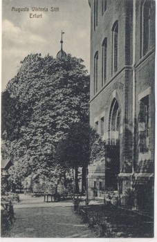 VERKAUFT !!!   AK Erfurt Augusta Viktoria Stift 1910 Sammlerstück RAR