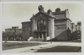 AK Foto Pardubice Pardubitz Mestske divadlo Böhmen Tschechien 1930