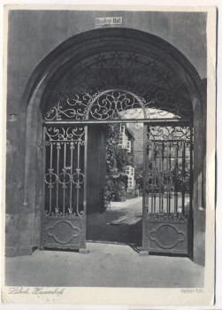 AK Lübeck Haasenhof Tor 1934