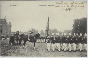 AK Potsdam Parade im Lustgarten 1910