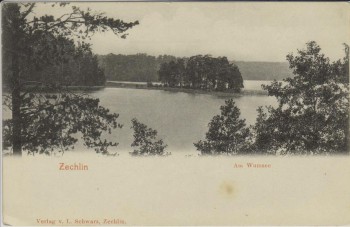 AK Zechlin Am Wumsee bei Rheinsberg Brandenburg 1910