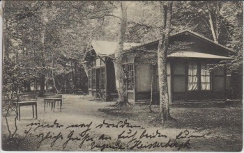AK Ostseebad Graal Lohengrins Waldhalle 1913 RAR