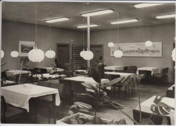 AK Foto Radeberg Konsum-Gaststätte Hüttermühle Radeberger Zimmer 1975