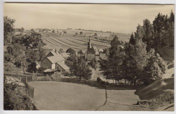 AK Foto Roda Ortsansicht bei Ilmenau Thüringen 1960