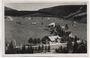 AK Foto Petzer im Riesengebirge Pec pod Sněžkou Krkonoše Tschechien 1934