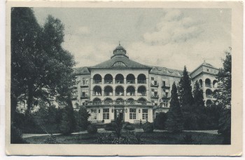 AK Kurort Gräfenberg in Schlesien Priessnitzsanatorium b. Freiwaldau Lázně Jeseník Tschechien 1927