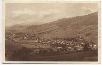 AK Gräfenberg in Schlesien Blick vom Koppenwege b. Freiwaldau Lázně Jeseník Tschechien 1927