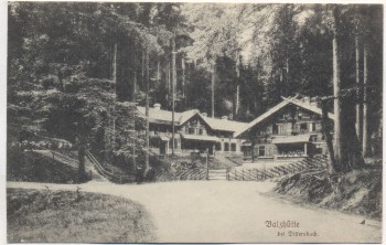 AK Balzhütte bei Dittersbach Jetřichovice Böhmische Schweiz Tschechien 1910