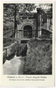 VERKAUFT !!!   AK Gittelde a. Harz Ernst-August-Stollen b. Bad Grund 1950