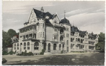 AK Bad Sachsa / Südharz Schützenhaus und Erholungsheim des Reichsbundes 1950