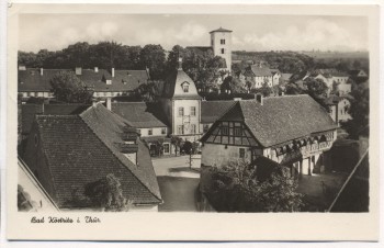 AK Foto Bad Köstritz in Thüringen Ortsansicht 1959