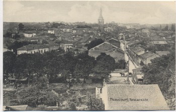 AK Thiaucourt Totalansicht Meurthe-et-Moselle Lothringen Frankreich 1915