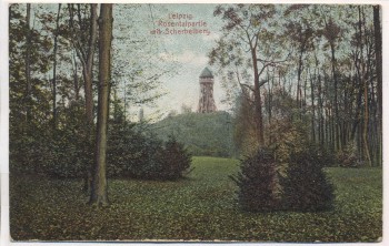 AK Leipzig Rosentalpartie mit Scherbelberg 1910