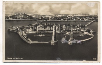 AK Lindau im Bodensee Feldpost Stempel 1941