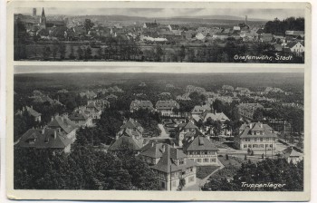 AK Grafenwöhr Stadt und Truppenlager 1937