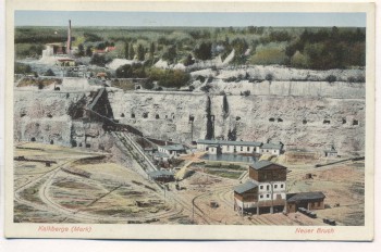 AK Kalkberge Mark Neuer Bruch Rüdersdorf bei Berlin 1929