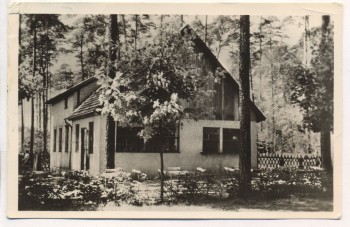 VERKAUFT !!!   AK Wernsdorf b. Königs Wusterhausen Gasthaus Seeblick am Crossinsee Krossinsee 1959