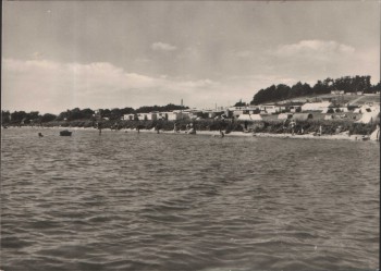 AK Putbus Rügen Zeltplatz im Ortsteil Groß Stresow 1975