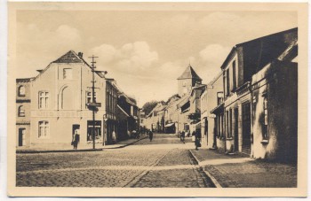 AK Grevesmühlen Straßenansicht 1954