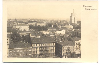 VERKAUFT !!!   AK Foto Warschau Warszawa Ortsansicht Widok ogolny Polen 1942