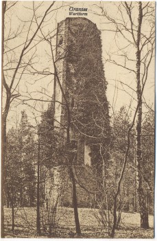 VERKAUFT !!!   AK Gransee Wartturm Oberhavel 1910