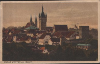 AK Solbad Wimpfen am Neckar 1920
