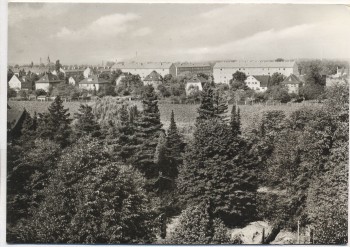AK Foto Naunhof Ortsansicht Sachsen 1976