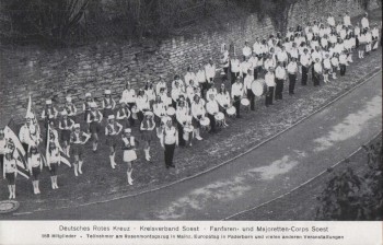 VERKAUFT !!! AK Soest Deutsches Rotes Kreuz Kreisverband Fanfaren- und Majoretten-Corps 1960 VERKAUFT !!! AK Soest Deutsches Rotes Kreuz Kreisverband Fanfaren- und Majoretten-Corps 1960