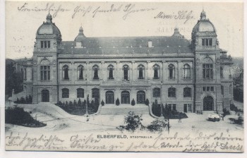 AK Elberfeld Stadthalle Wuppertal 1905