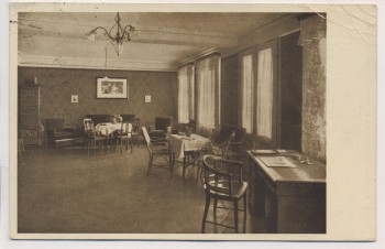 AK Bad Überkingen Bad-Hotel Otto Baur Damenzimmer 1930