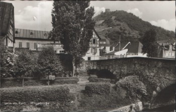 AK Lorch am Rhein Wisperbrücke 1960