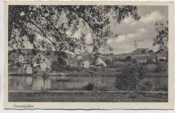 AK Foto Baumholder Ortsansicht Rheinland-Pfalz 1942