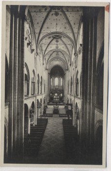 AK Neuss am Rhein Das Quirinus-Münster Innenansicht 1920