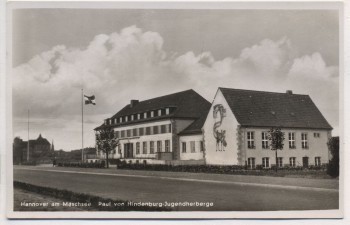 AK Hannover am Maschsee Paul von Hindenburg-Jugendherberge 1935