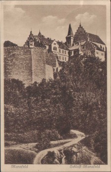 AK Schloss Mansfeld 1936