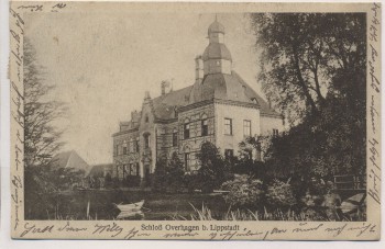 AK Schloß Overhagen b. Lippstadt 1915