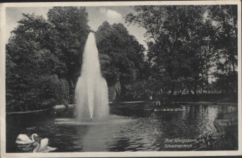 AK Bad Königsborn Schwanenteich b. Unna 1939