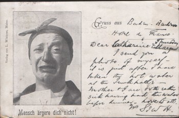 AK Mensch ärgere dich nicht ! 1901