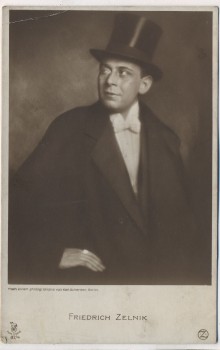 AK Foto Friedrich Zelnik Schauspieler 1915