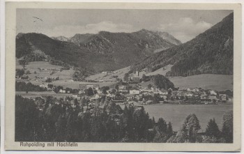 AK Ruhpolding mit Hochfelln 1929