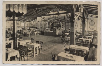 AK Foto Bad Reichenhall Bergwirtshaus Zum Schroffen Innenansicht 1940