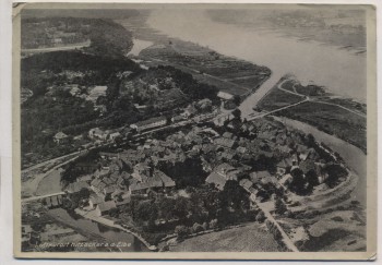 VERKAUFT !!!   AK Foto Luftkurort Hitzacker an der Elbe Luftbild 1940