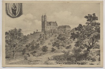 Künstler-AK Schönenbergkirche b. Ellwangen a. d. Jagst 1910